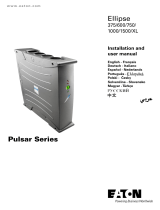 Eaton Ellipse ASR XL IEC 420VA/250W Manual do usuário
