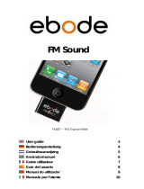Ebode FM Sound Manual do proprietário