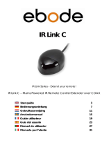 EDOBE IR Link C Manual do proprietário