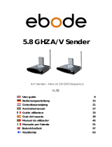 Ebode XDOM VL58 Manual do proprietário