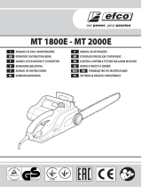 Efco MT 2000 E Manual do proprietário