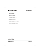 EINHELL TE-OS 2520 E Manual do usuário