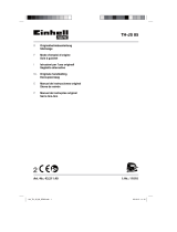EINHELL TH-JS 85 Manual do usuário