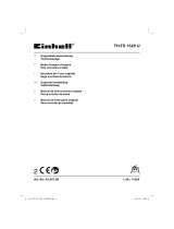 EINHELL TH-TS 1525 U Manual do usuário