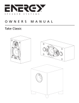 Energy Speaker Systems Manual do usuário