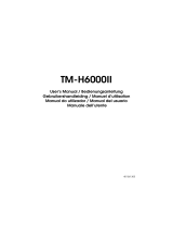 Epson H6000IIP - TM Two-color Thermal Line Manual do usuário