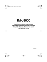 Epson TM-J8000 Manual do usuário