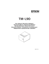Epson TM-L90 with Peeler Manual do usuário