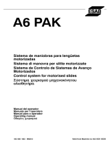 ESAB A6 PAK Manual do usuário