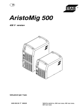 ESAB AristoMig 500 Manual do usuário