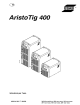 ESAB AristoTig 400 Manual do usuário