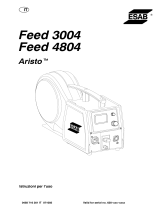 ESAB Feed 3004, Feed 4804 - Aristo® Manual do usuário