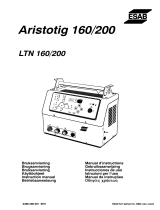 ESAB LTN 160, LTN 200 Manual do usuário