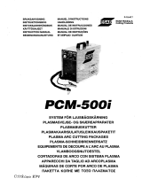 ESAB PCM 500i Manual do usuário