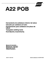 ESAB POB A22 POB Manual do usuário