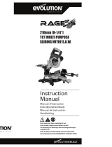 Evolution Rage 3-S Manual do usuário