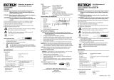 Extech Instruments DV40 Manual do usuário