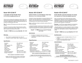 Extech Instruments HDV-5CAM-3F Manual do usuário