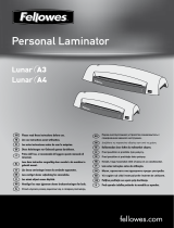 Fellowes Lunar laminator Manual do proprietário
