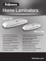 Fellowes Mars laminator Manual do proprietário