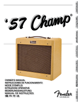 Fender '57 Champ Manual do proprietário