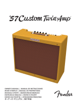 Fender '57 Custom Twin-Amp® Manual do proprietário