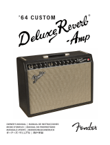 Fender '64 Custom Deluxe Reverb® Manual do proprietário