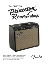 Fender Princeton Reverb Manual do proprietário