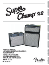 Fender Super Champ™ X2 Manual do usuário
