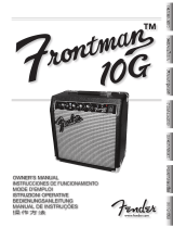 Fender Frontman® 10G Manual do usuário