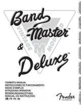 Fender Bandmaster VM Head Manual do proprietário