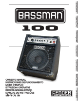 Fender Bassman 100 (2005-2011) Manual do proprietário