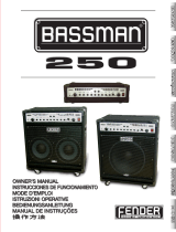 Fender Bassman 250 (2005-2010) Manual do usuário