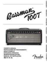 Fender Bassman 100T Manual do proprietário
