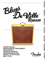Fender Blues-De Ville Re-issue Manual do proprietário