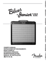 Fender Blues Junior III Manual do proprietário