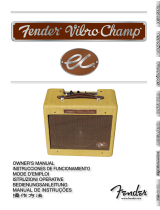 Fender EC Vibro-Champ Manual do proprietário
