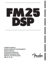 Fender FM 25 DSP Manual do proprietário