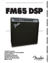 Fender FM65 DSP Manual do usuário