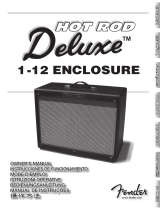 Fender Hot Rod Deluxe™ 112 Enclosure Manual do proprietário