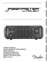 Fender Jazzmaster Ultralight Manual do proprietário