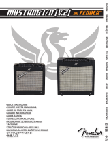 Fender Mustang 1-2 V.2 Quick Start Manual do proprietário