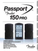 Fender Passport® 150 Pro Manual do proprietário