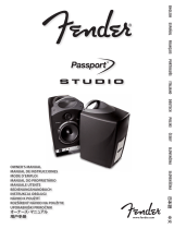 Fender Passport studio Manual do proprietário