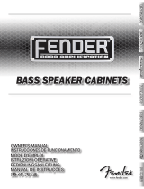 Fender Pro Rumble Manual do proprietário