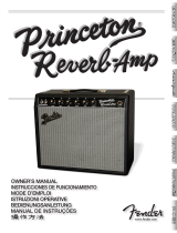 Fender Reverb Amp '65 Princeton Manual do usuário