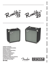 Fender Rumble™ 15/25 Manual do proprietário