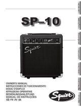 Fender SP-10 Rev A Manual do proprietário