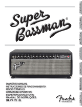 Fender Super Bassman® Manual do proprietário