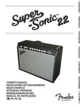 Fender Super-Sonic 22 Combo Manual do usuário